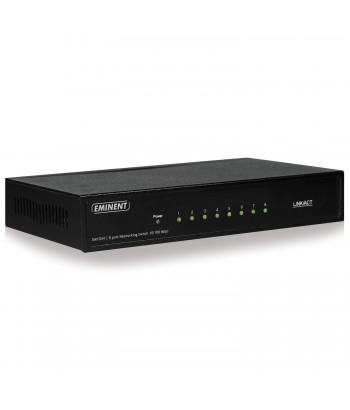 8-Port 10/100 Mbps Desktop Switch (high performance) - rev6