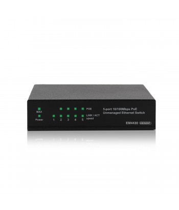 5-Port 10/100Mbps PoE Switch, 4 PoE ports