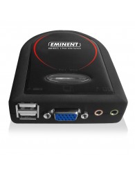 2 Port KVM Switch USB with Audio - rev1