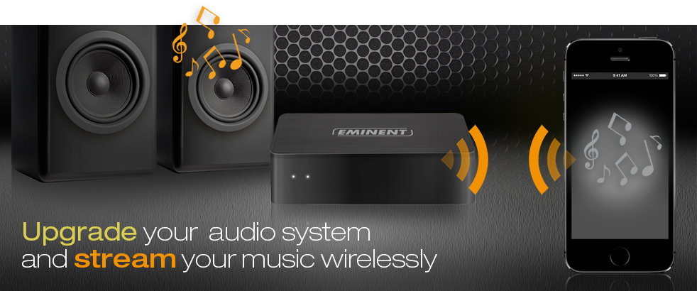 Stream music with the EM7415 WiFi Music Streamer